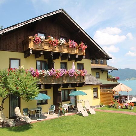 Seepension Neubacher Kg Nussdorf am Attersee Exteriör bild