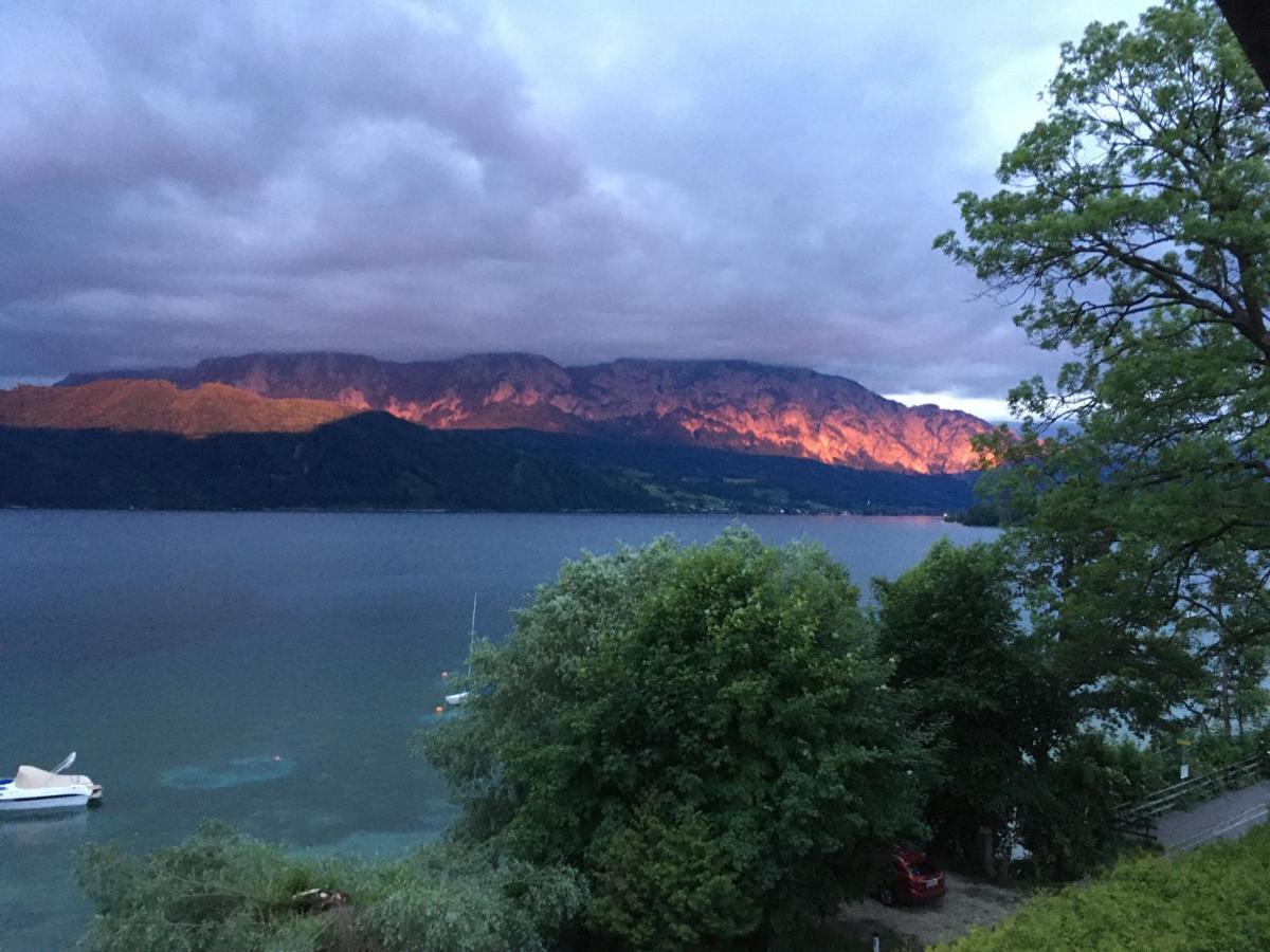 Seepension Neubacher Kg Nussdorf am Attersee Exteriör bild