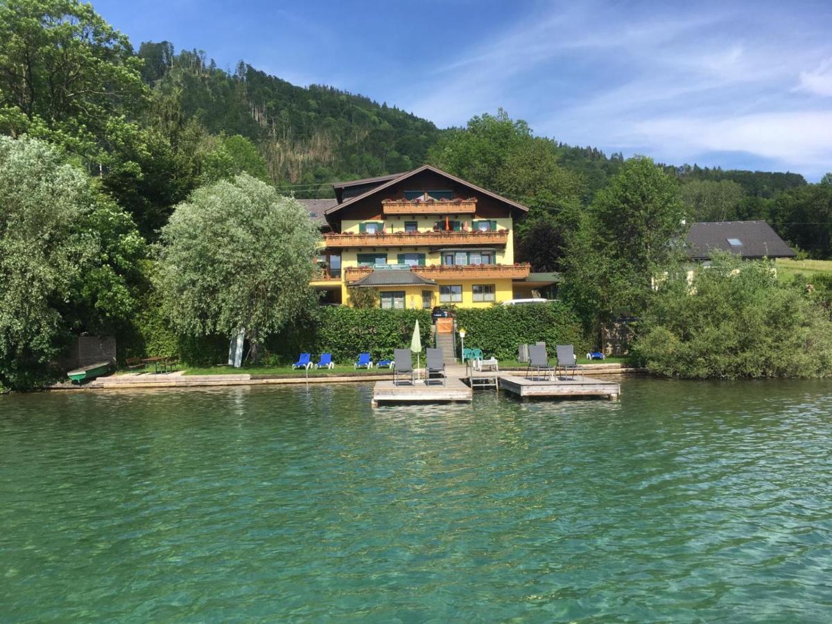 Seepension Neubacher Kg Nussdorf am Attersee Exteriör bild