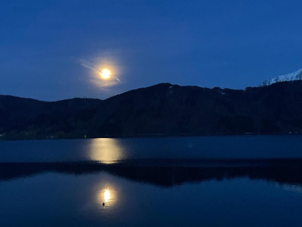 Seepension Neubacher Kg Nussdorf am Attersee Exteriör bild