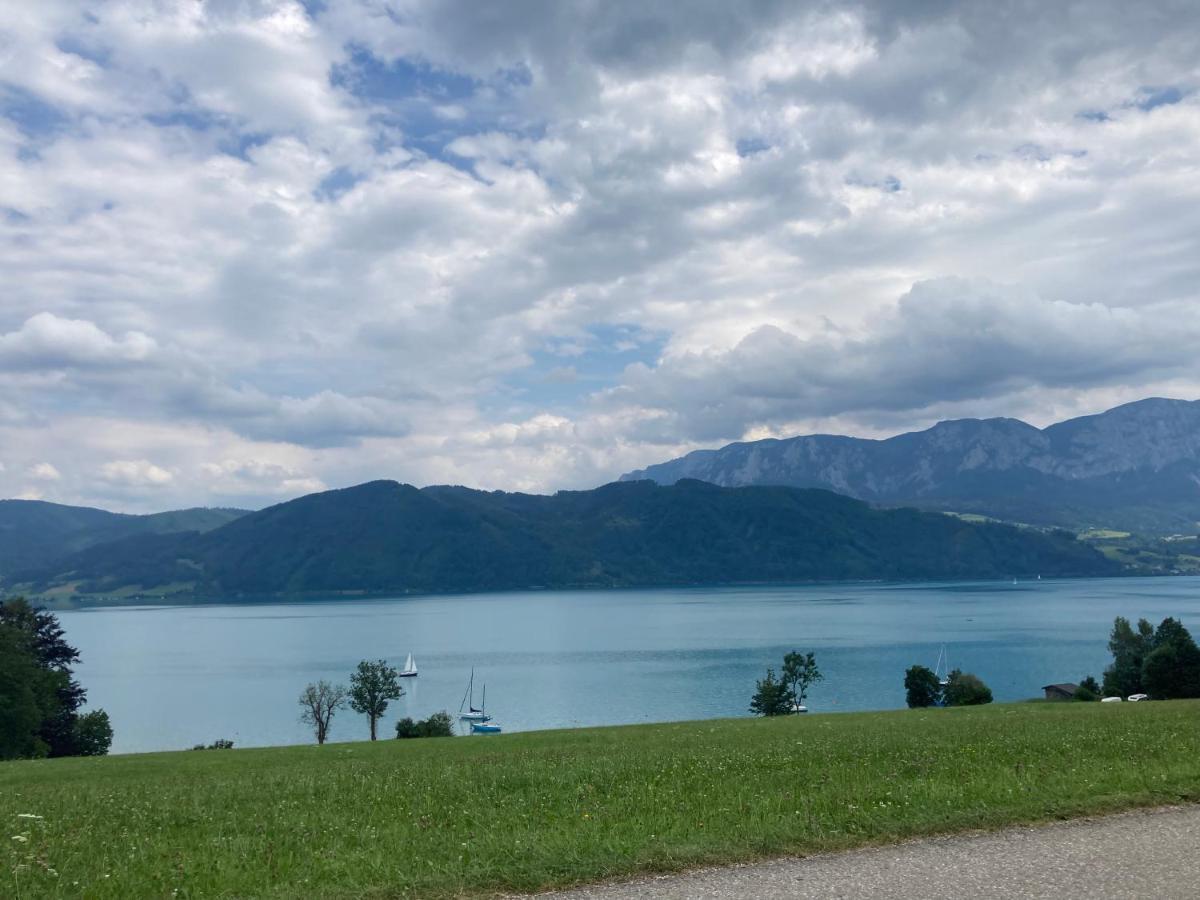 Seepension Neubacher Kg Nussdorf am Attersee Exteriör bild