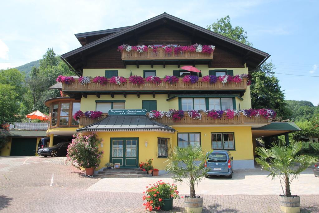Seepension Neubacher Kg Nussdorf am Attersee Exteriör bild