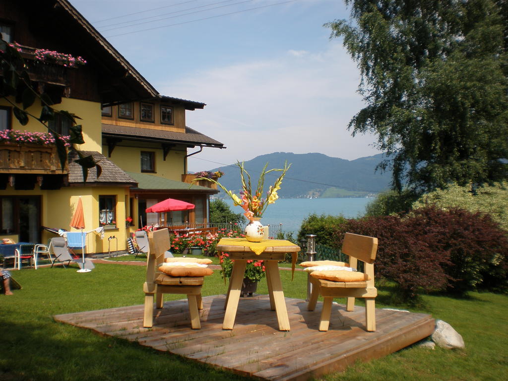 Seepension Neubacher Kg Nussdorf am Attersee Exteriör bild