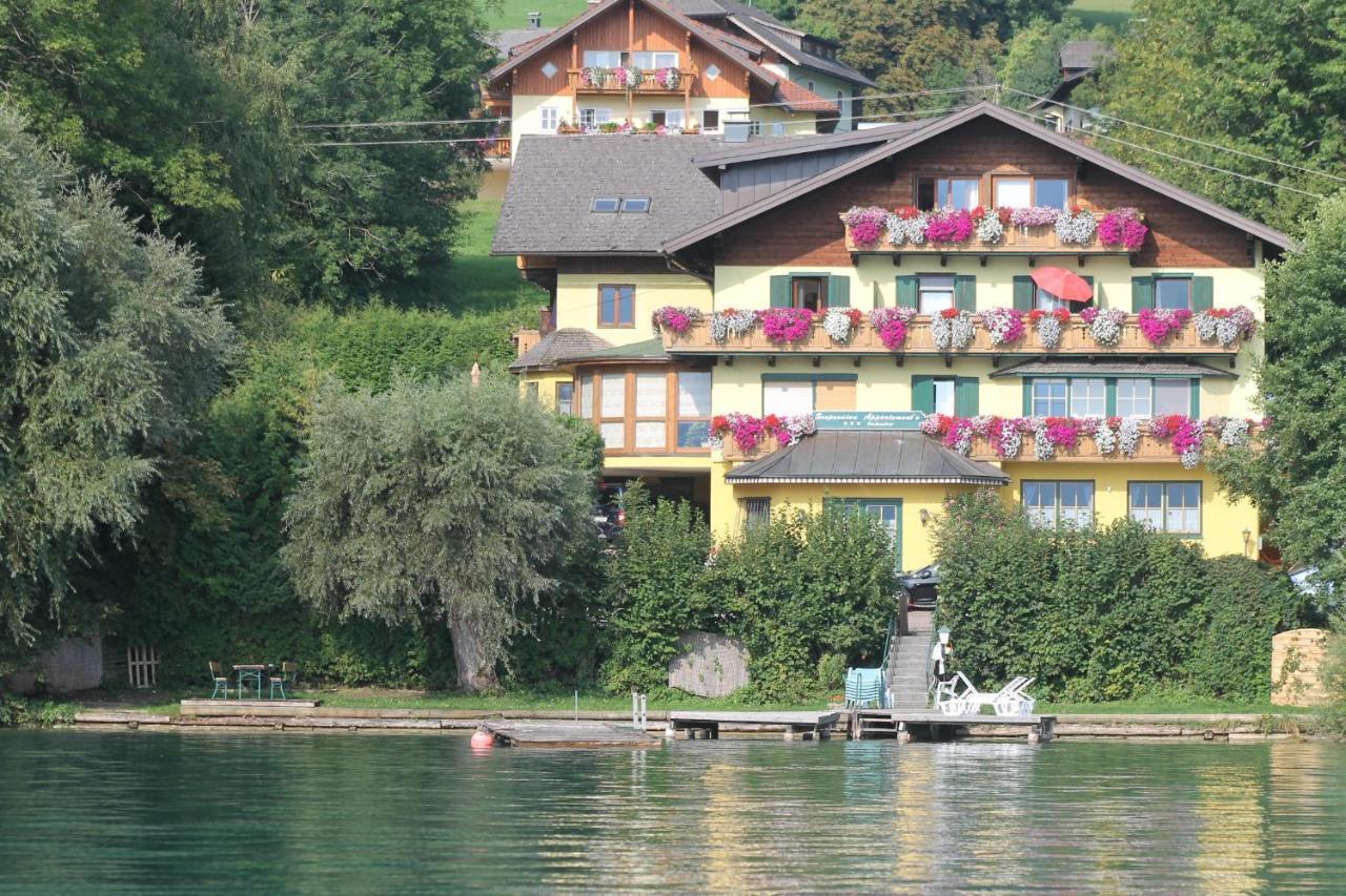Seepension Neubacher Kg Nussdorf am Attersee Exteriör bild